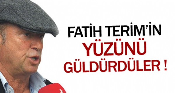 Fatih Terim'in yzn gldrdler