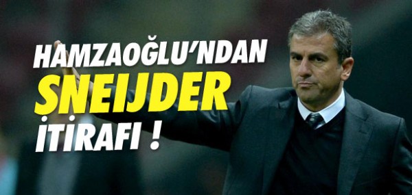 Hamzaolu'ndan Sneijder itiraf