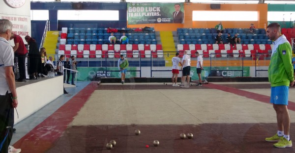 Bocce ampiyonalar, Mersin'de balad