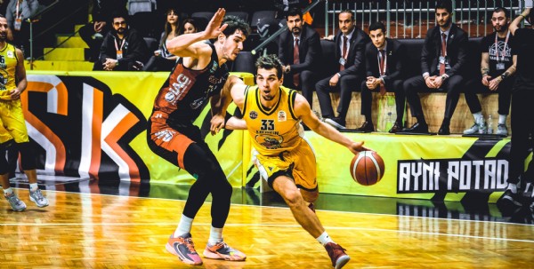 Mersin Bykehir Basket evinde galip geldi