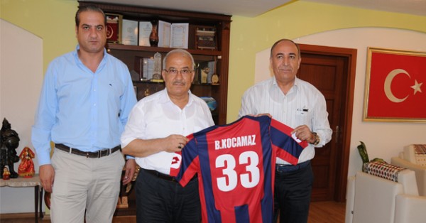 Ali Kahramanl, Kocamaz' ziyaret etti