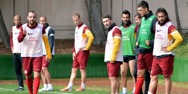 GS'de Mersin maçı hazırlıkları başladı! GS'de Mersin maçı hazırlıkları başladı!
