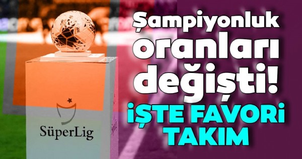 Sper Lig'de ampiyonluk oranlar gncellendi