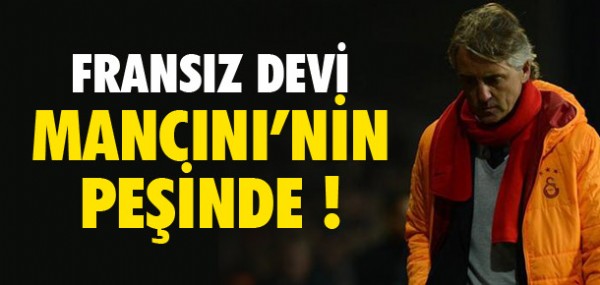 Fransızlar Mancini'nin peşinde Fransızlar Mancini'nin peşinde