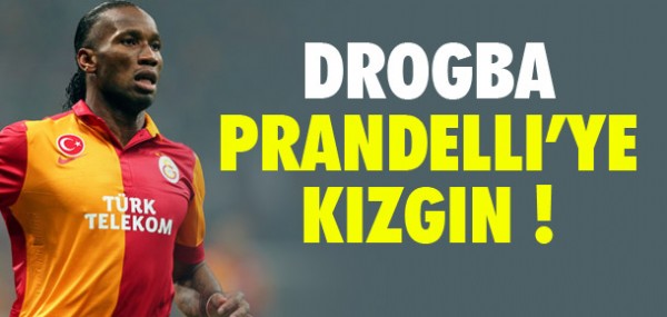 Drogba Prandelli'ye kzgn