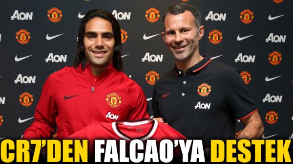 Falcao transferine Ronaldodan destek