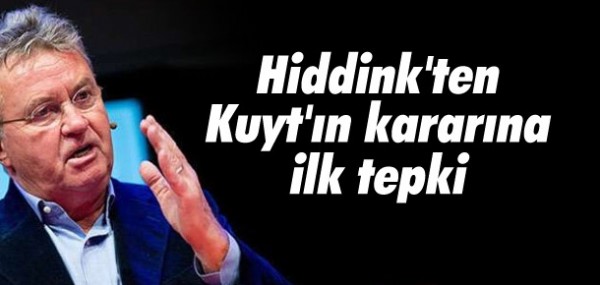 Hiddink'ten Kuyt'ın kararına tepki Hiddink'ten Kuyt'ın kararına tepki