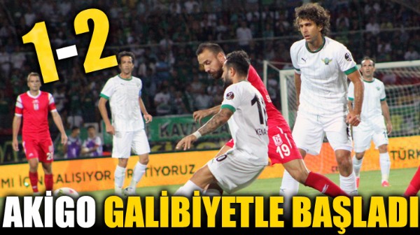 Akigo galibiyetle balad: 1-2