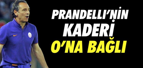 G.Saray'da Prandelli'nin kaderini F.Bahe derbisi belirleyecek.