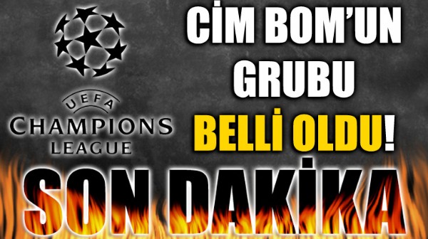 Galatasaray'n rakipleri belli oldu