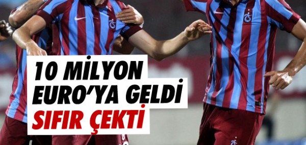 Trabzonspor'da byk hayal krkl