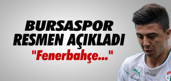 Bursaspor'dan Ozan Tufan aklamas