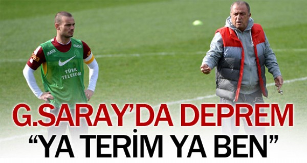 Galatasaray'da ok deprem iddias