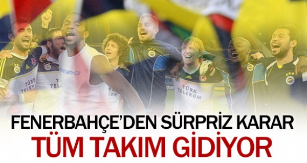 Fenerbahçe'den sürpriz karar Fenerbahçe'den sürpriz karar