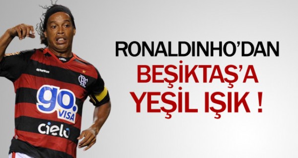 Ronaldinho'dan Beikta'a yeil k