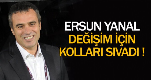 Yanal değişim için kolları sıvadı ! Yanal değişim için kolları sıvadı !