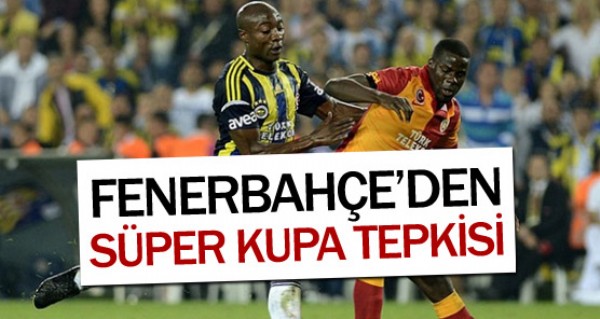 Fenerbahe'den Sper Kupa tepkisi