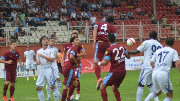 Trabzon'da puanlar paylaşıldı Trabzon'da puanlar paylaşıldı
