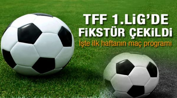 TFF 1. Lig'de fikstür çekildi TFF 1. Lig'de fikstür çekildi