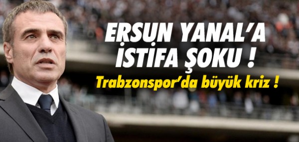 Ersun Yanal'a istifa oku