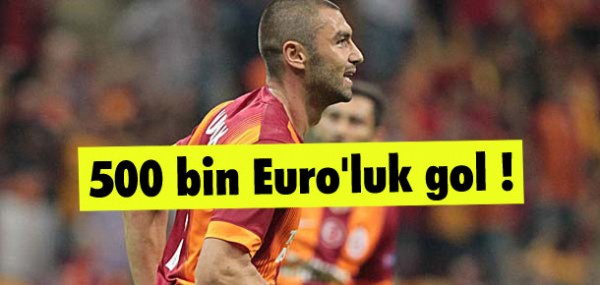 Burak Ylmaz'dan 500 bin Euro'luk gol