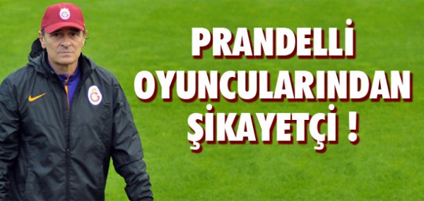 Prandelli oyunculardan şikayetçi Prandelli oyunculardan şikayetçi