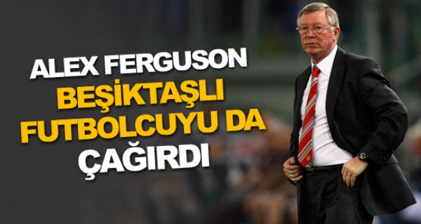 Ferguson Beiktal oyuncuyu ard!