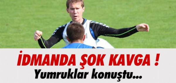 Konyaspor idmannda ok kavga