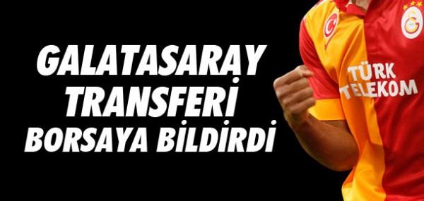 Aslan transferi borsaya bildirdi