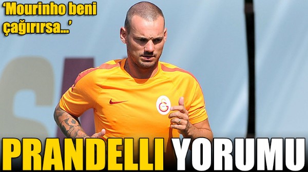 Wesley Sneijder'den Cesare Prandelli yorumu