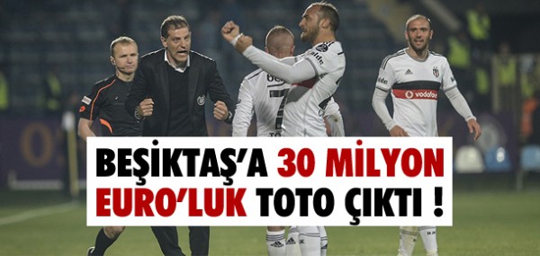 Beikta'a 30 milyon Euro'luk toto