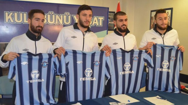 Adana Demirspor'da imzalar atld