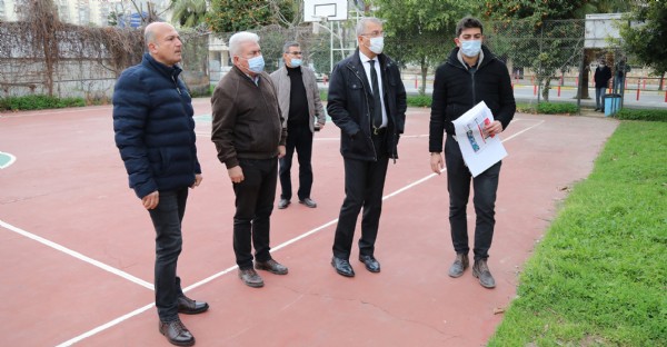 Atıl spor sahaları komplekse dönüştürülüyor Atıl spor sahaları komplekse dönüştürülüyor