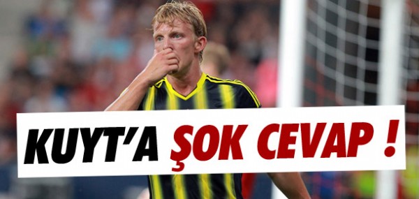 Dirk Kuyt'a şok cevap Dirk Kuyt'a şok cevap