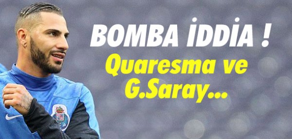 Galatasaray'da fla Quaresma iddias