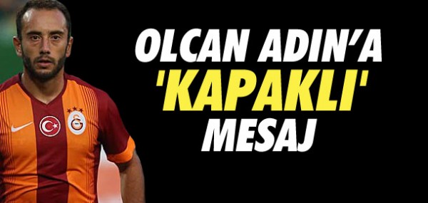 Olcan Adın'a kapaklı mesaj Olcan Adın'a kapaklı mesaj