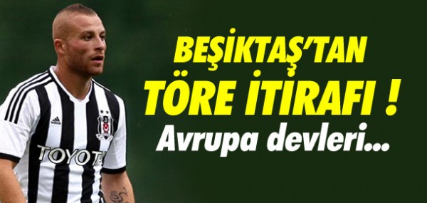 Beşiktaş'tan Gökhan Töre itirafı Beşiktaş'tan Gökhan Töre itirafı