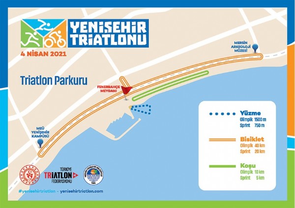 Triatlonunun yarış programı ve parkurları belli oldu Triatlonunun yarış programı ve parkurları belli oldu