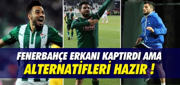 Fener'de alternatifler hazr