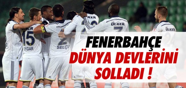 Fener dnya devlerini sollad