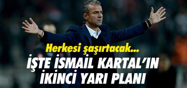 İsmail Kartal'ın ikinci yarı planı İsmail Kartal'ın ikinci yarı planı