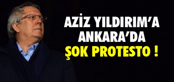 Aziz Yıldırım'a şok protesto Aziz Yıldırım'a şok protesto