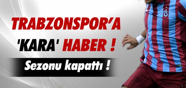 Trabzonspor'u zen sakatlk