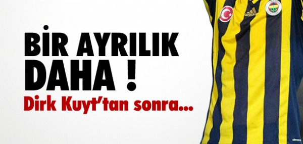 Fenerbahe'de bir ayrlk daha