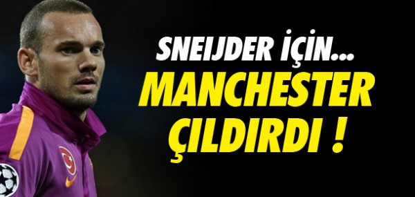 Manchester'dan Sneijder bombas