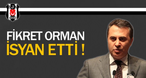 Fikret Orman'dan TFF'ye isyan