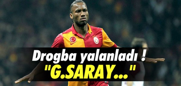 Drogba o rportaj yalanlad