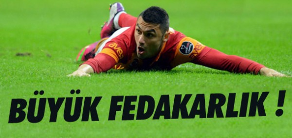 Burak'tan byk fedakarlk