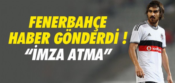 Fenerbahçe'den Veli'ye mesaj Fenerbahçe'den Veli'ye mesaj