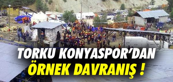 Torku Konyaspor'dan rnek davran